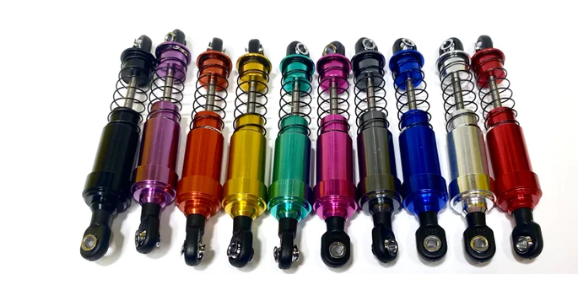 Dlux ULTRA SHORT (80mm) Shocks (MEDIUM SPRINGS)