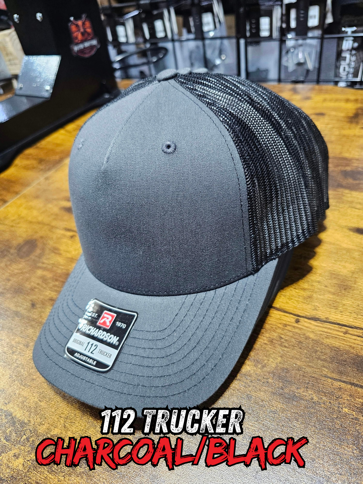 Corrupt Carbon Works USA Patch Trucker Hats