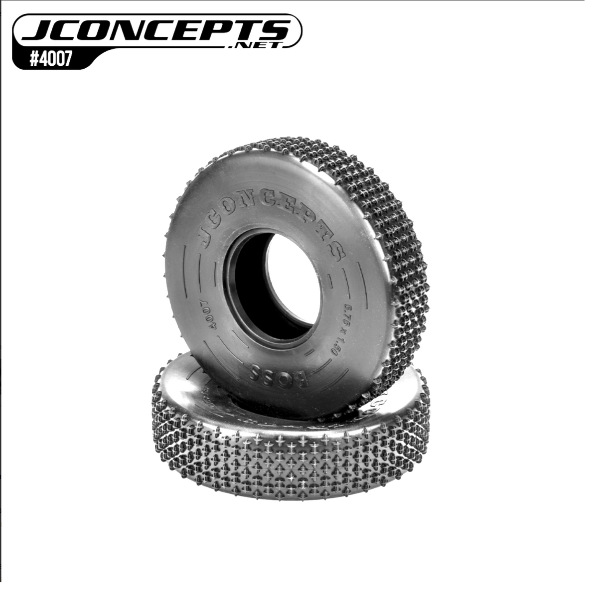 JConcepts Boss 2.2" Competition Rock Crawler Tire, 5.75" OD