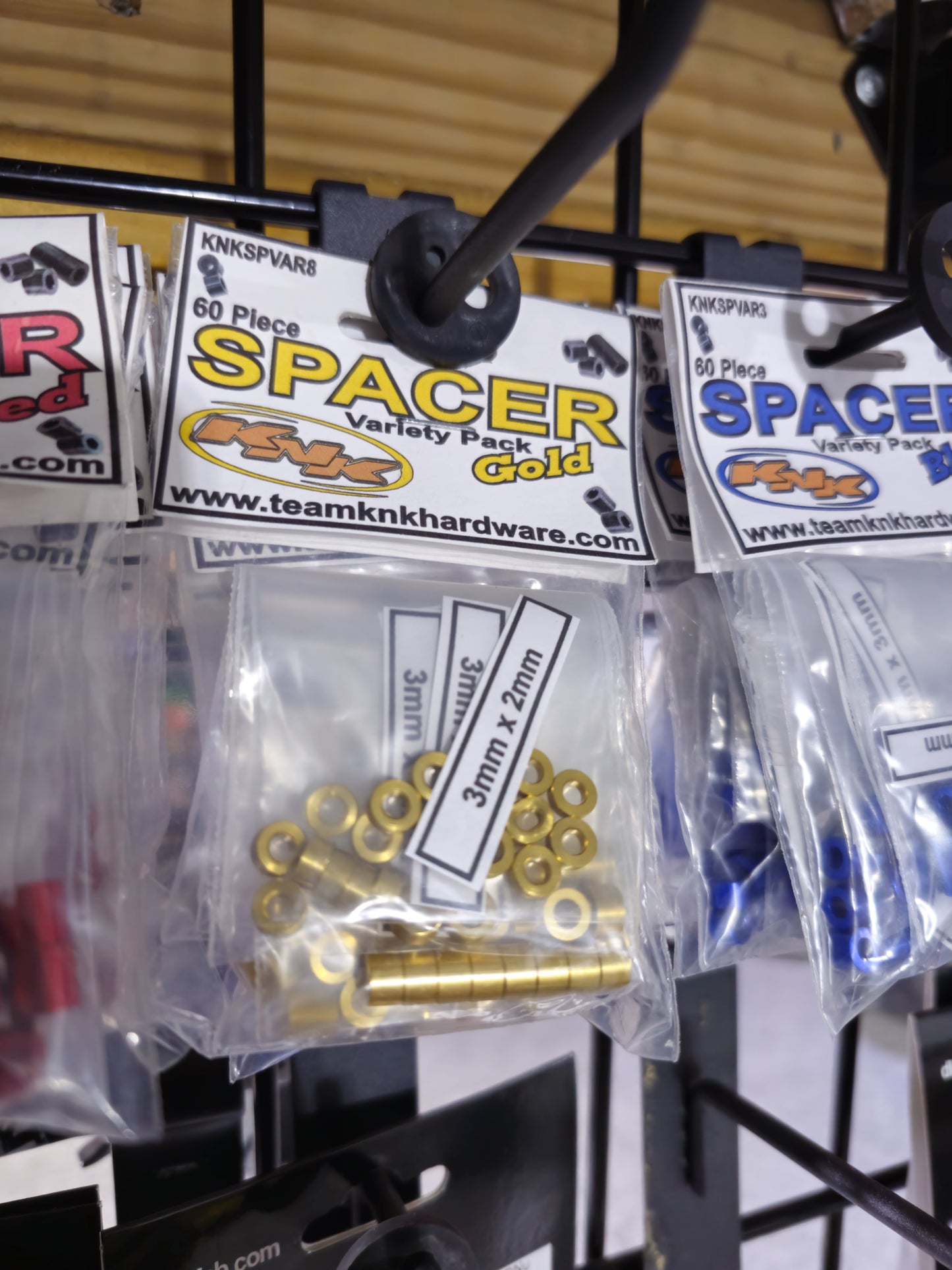 KNK Aluminum Spacer Variety Pack            (Multiple colors)