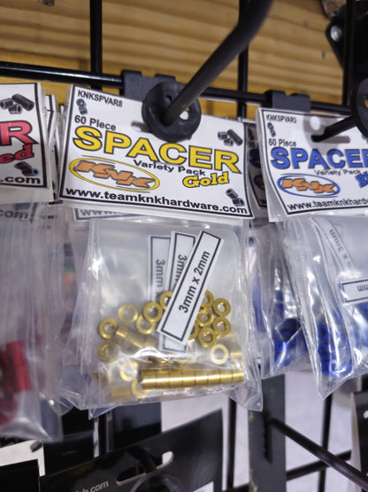 KNK Aluminum Spacer Variety Pack            (Multiple colors)