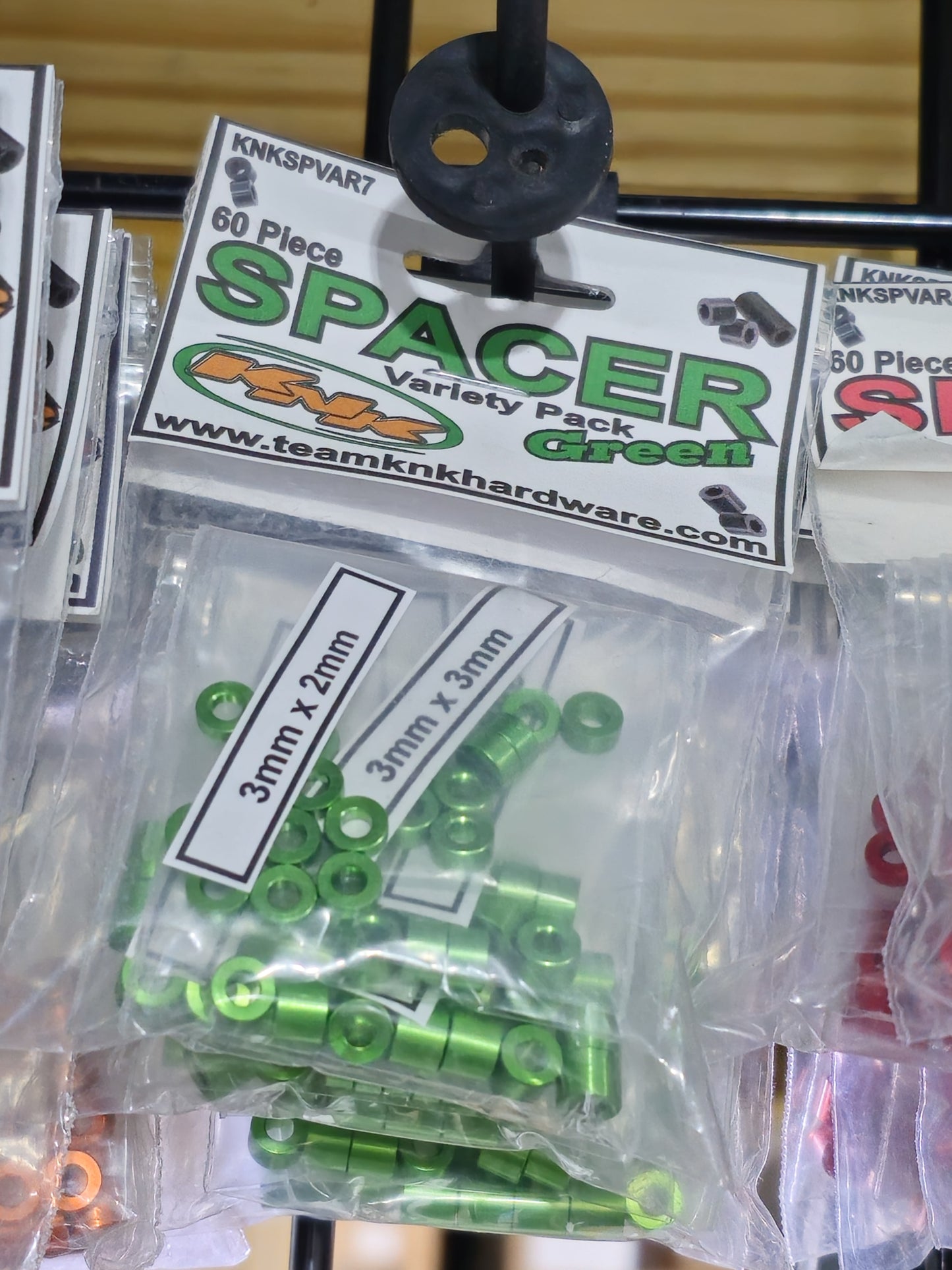 KNK Aluminum Spacer Variety Pack            (Multiple colors)