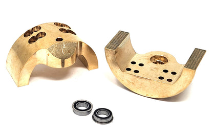 Dlux Brass Lower Knuckle Arms for RC Trucks | 1.9 & 2.2