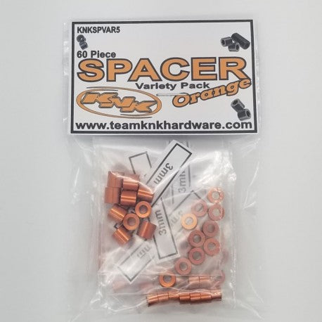KNK Aluminum Spacer Variety Pack            (Multiple colors)