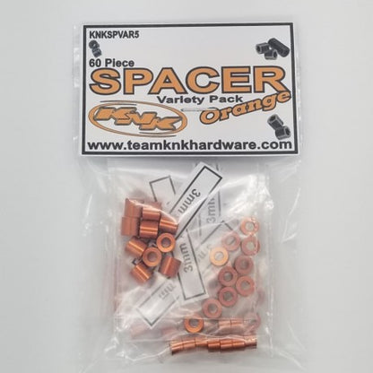 KNK Aluminum Spacer Variety Pack            (Multiple colors)