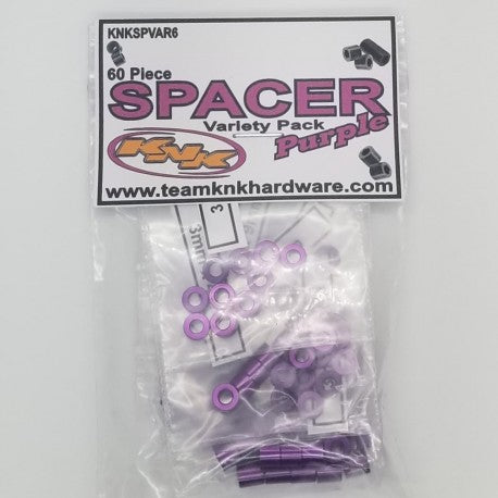 KNK Aluminum Spacer Variety Pack            (Multiple colors)