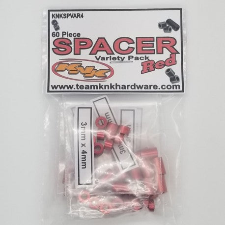 KNK Aluminum Spacer Variety Pack            (Multiple colors)