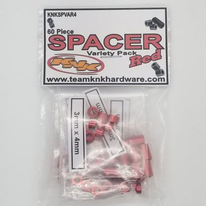 KNK Aluminum Spacer Variety Pack            (Multiple colors)