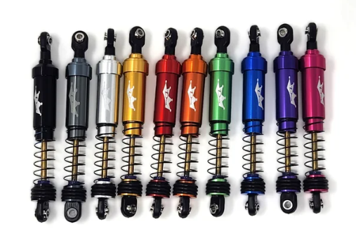Dlux Short Shocks Premium 92mm (Pair) Unassembled