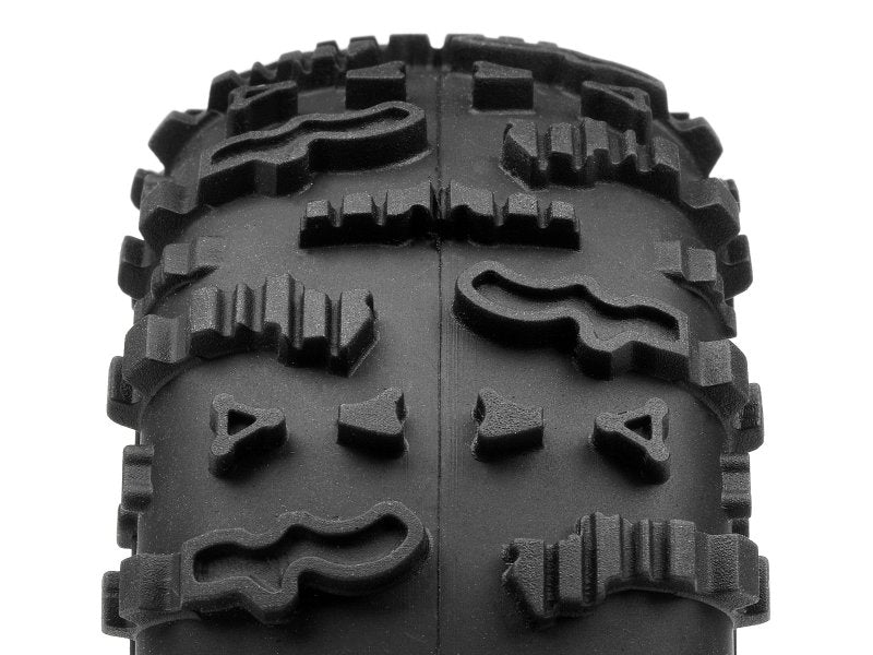 #67913 - ROVER 1.9in TIRE (Red/Rock Crawler/2pcs)