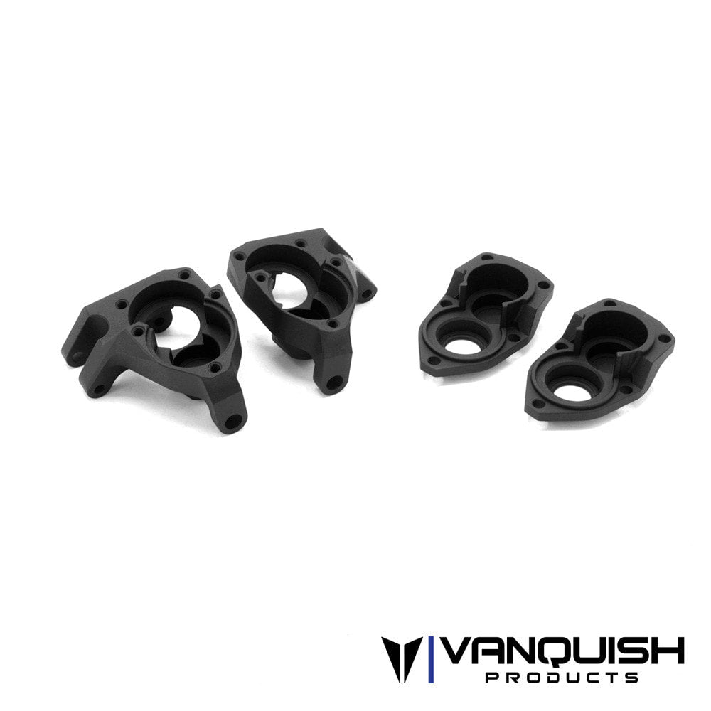 F10 PORTAL ALUMINUM FRONT KNUCKLE - BLACK ANODIZED