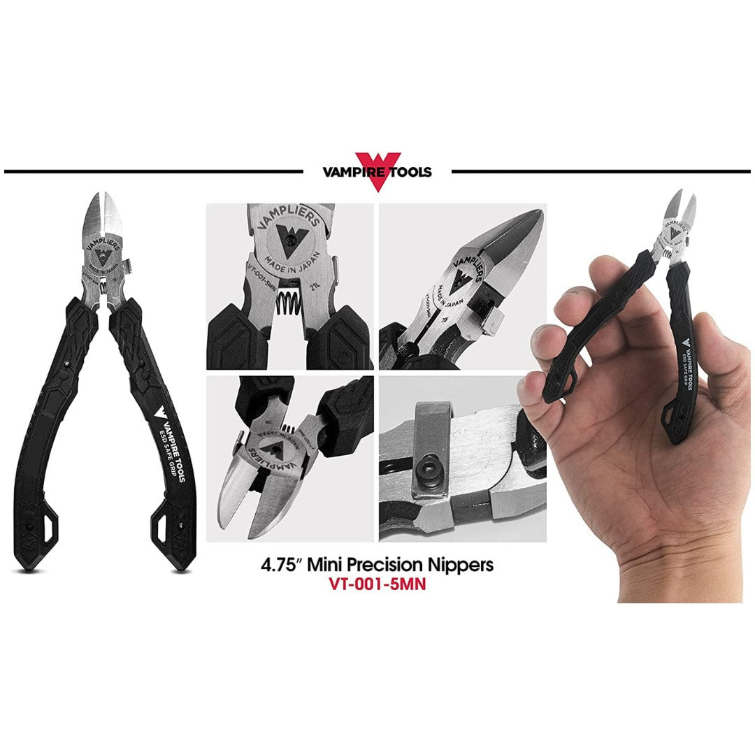 VAMPLIERS® MINI 4.75″ PRECISION NIPPERS